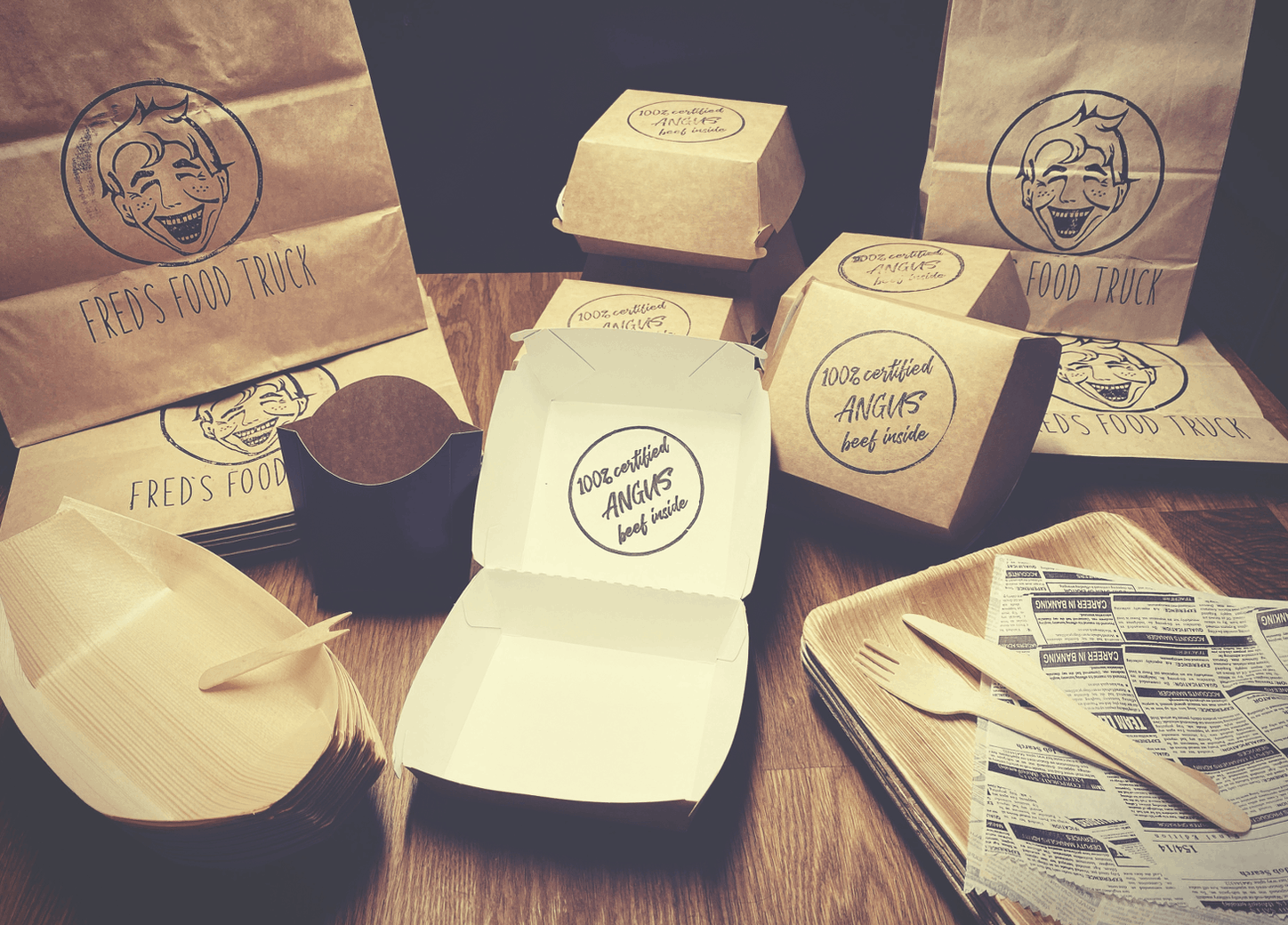 Fred's Food Truck Setup